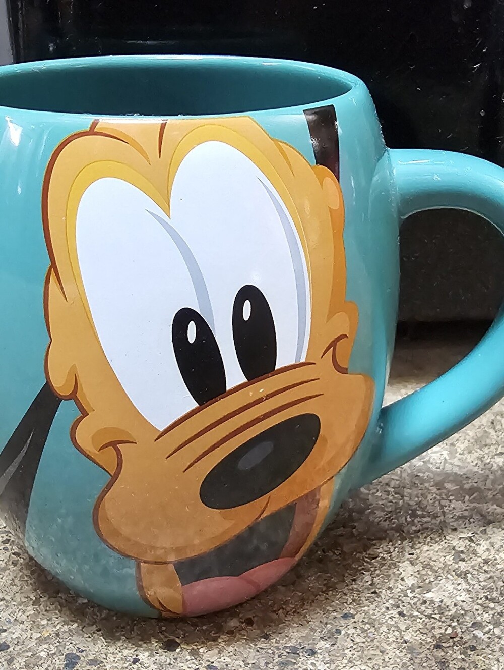 Disney Turquoise Pluto Ceramic Mug